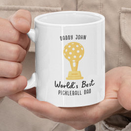 Den bästa gåvan av Pickleball Pappa, Anpassningsba Kaffemugg