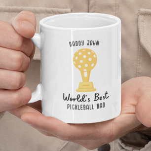 Den bästa gåvan av Pickleball Pappa, Anpassningsba Kaffemugg