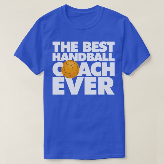 Den bästa handbollsbussen någonsin funnen t shirt (Design framsida)