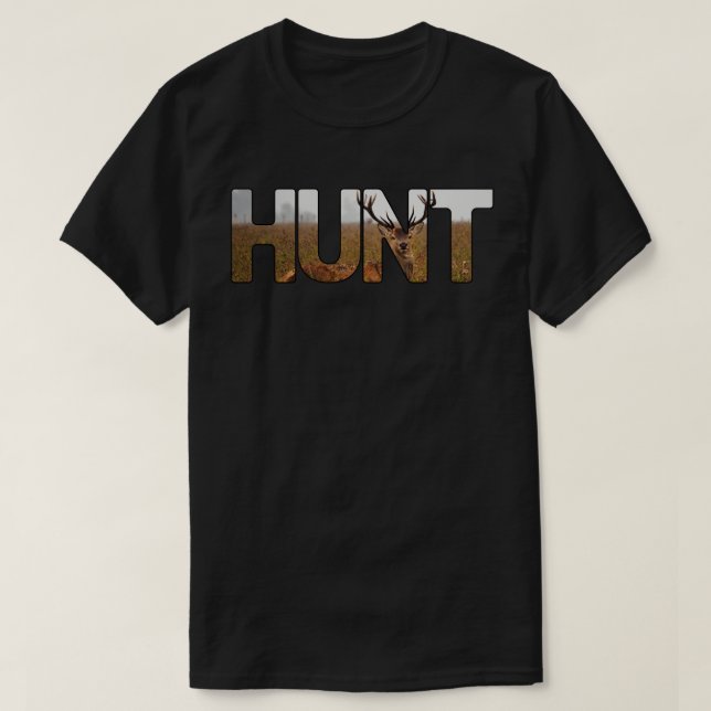 Den bästa hjorten jägare t shirt (Design framsida)