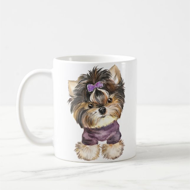 Den bästa hund någonsin! Kaffe Mugg (Vänster)