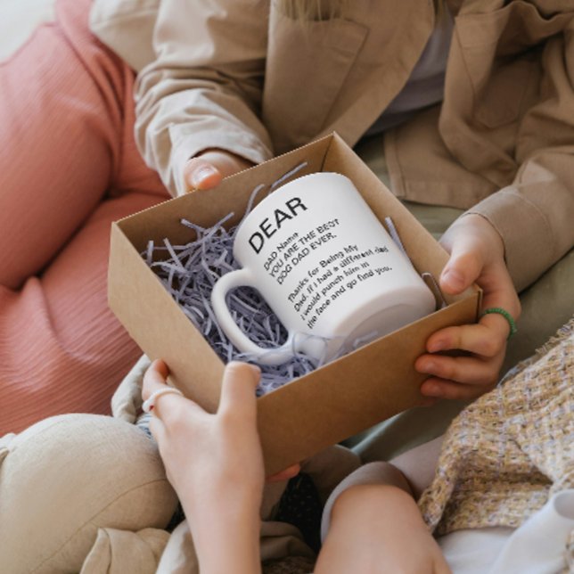 den bästa hund pappa någonsin-Anpassningsbarna Kaffemugg (best dog dad ever Custom dad daddy gifts ideas custom name love for christmas holiday thanksgiving )