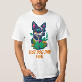 Den bästa Hund-Pappa någonsin-T-shirt - Pawsome-pr T Shirt
