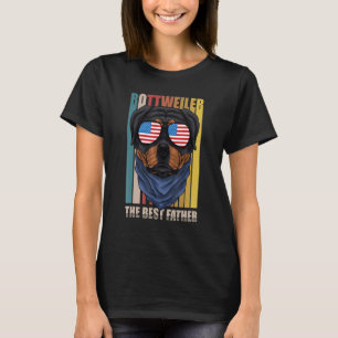 den bästa hund-ruttvägaren med glasögon t shirt