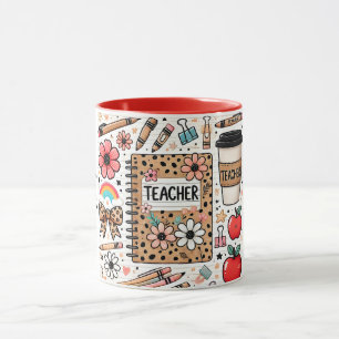 Den Bästa Läraren Personlig Wrap Mugg
