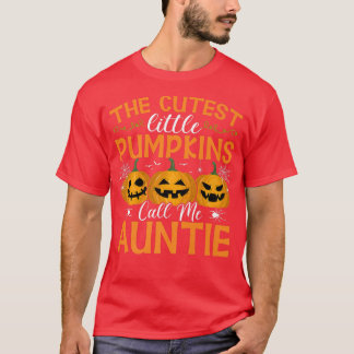Den bästa lilla knumpkins kallar mig Auntie Hallow T Shirt