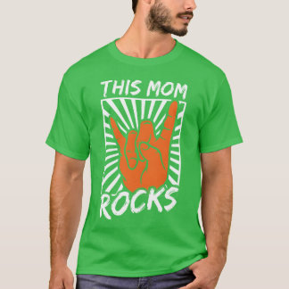 Den bästa Mamma-Mor-Rock and roll vinta i Mamma St T Shirt