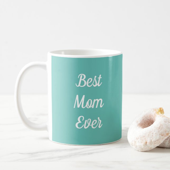 Den bästa Mamma någonsin-malltypsljusskalan Kaffemugg (Med munk)