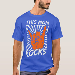 Den bästa Mamma-Rock and roll i Mamma Sten T Shirt