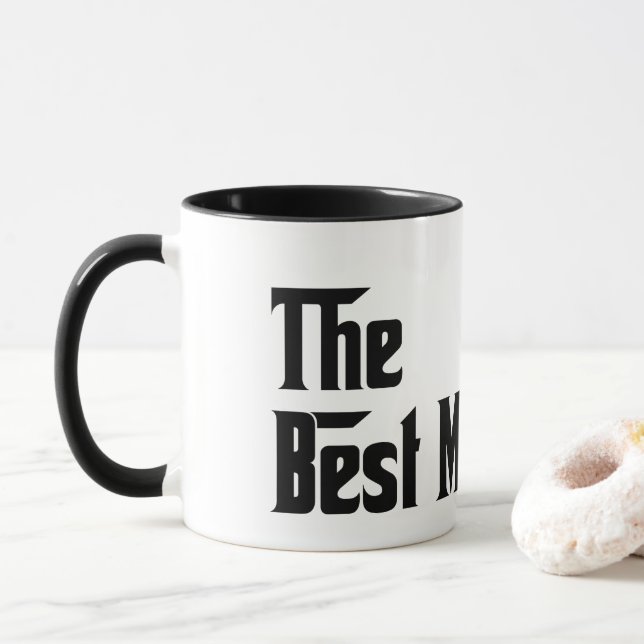 Den bästa mamman någonsin  mugg (Med munk)