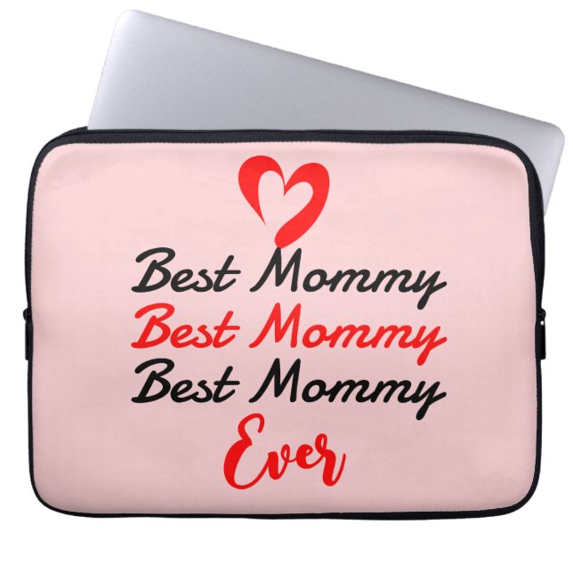 den bästa mor mamma mamma någonsin laptop fodral (Framsidan)