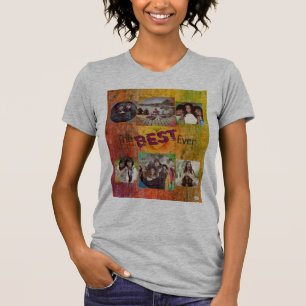Den bästa någonsin ansträngda stilen Photo T-Sh T Shirt