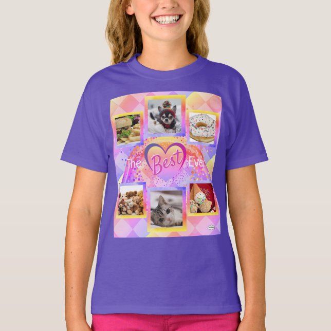 Den bästa någonsin ansträngda stilen Photo T-Shirt (Framsida)