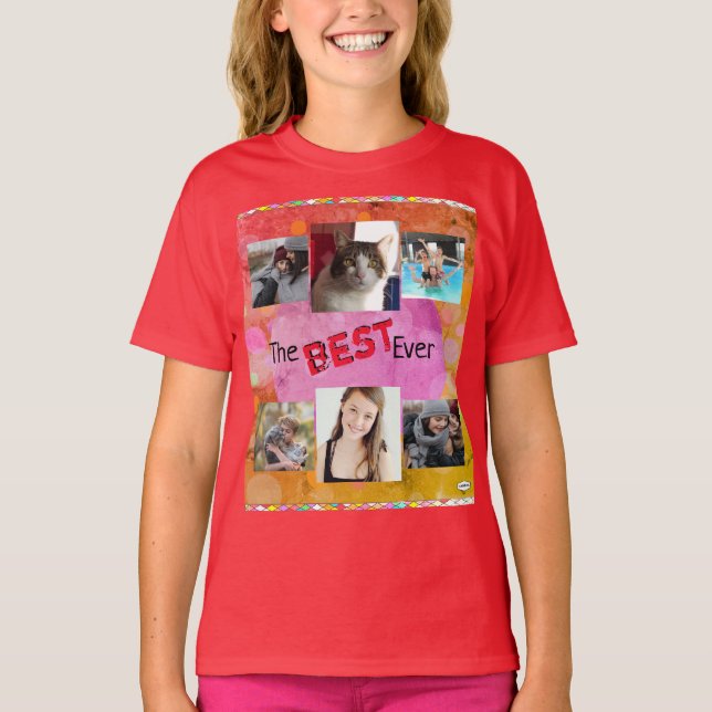 Den bästa någonsin! Foto T-Shirt - HAMbWG (Framsida)