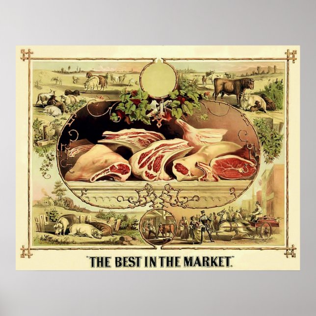 Den bästa på marknaden ~ 1872. poster (Framsidan)