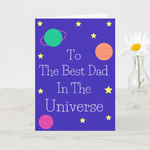 Den bästa Pappa i universum Kort