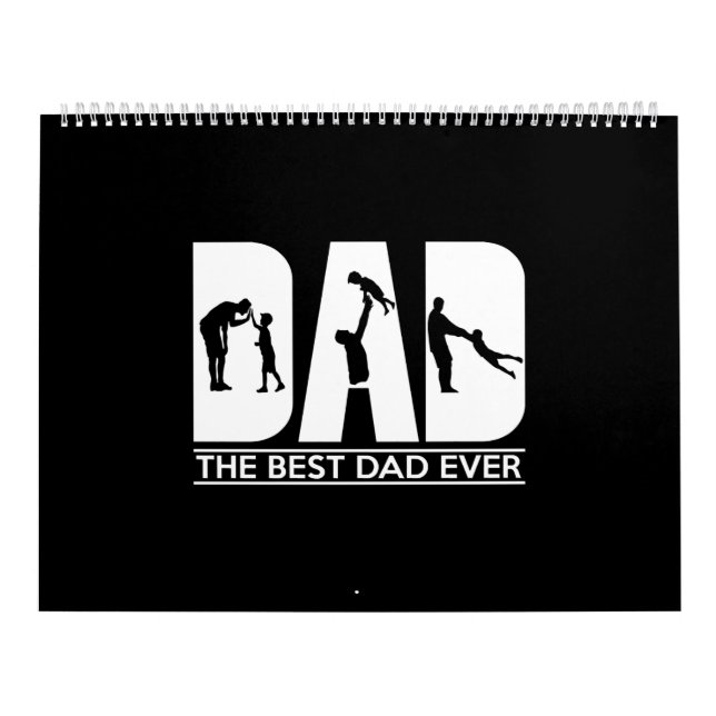 Den bästa Pappa någonsin - Fars dag pappa-presente Kalender (Omslag)