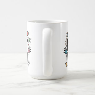 Den bästa pappa textdesign kaffemugg