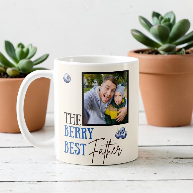 Den Bästa Pappan Foto Mugg (Skapare uppladdad)
