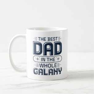 Den Bästa Pappan I Hela Galaxen Kaffemugg