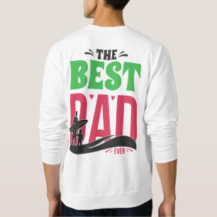 Den Bästa Pappan Någonsin Lång Ärmad Tröja