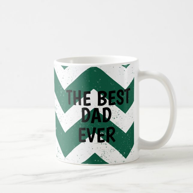 Den bästa pappan någonsin | Modern Fars Dag Kaffemugg (Höger)