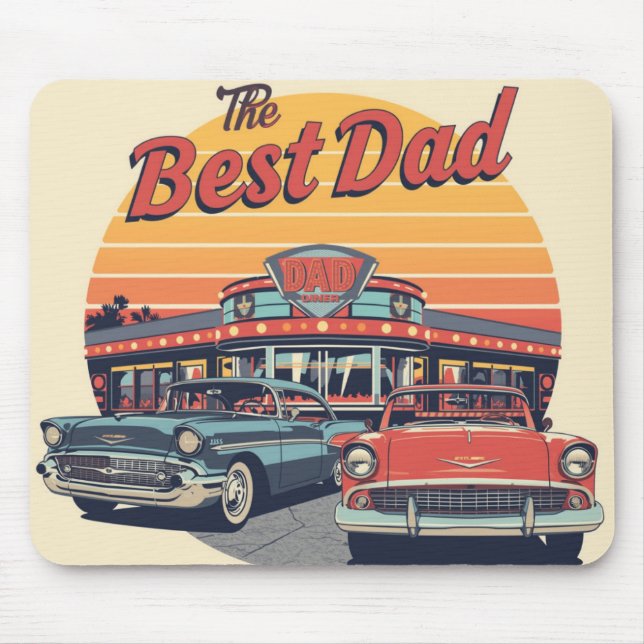 Den Bästa Pappas Diner Musmatta (Framsidan)
