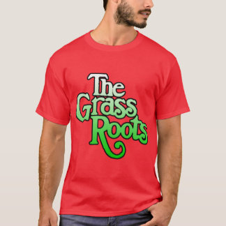 Den bästa rockbandet favorit gräsrötterna frie t shirt