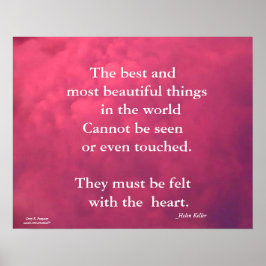 DEN BÄSTA.. SAK I VÄRLDEN HELEN KELLER POSTER