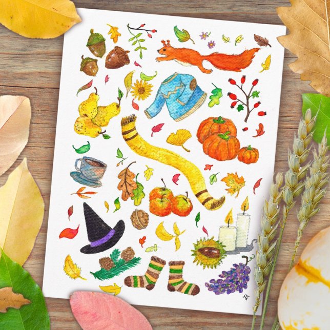 Den bästa saken om Fall-vykort av N. Janes Vykort (Skapare uppladdad)