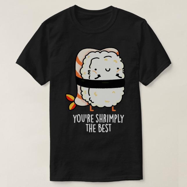 Den bästa slöjan Sushi Pun 1 T Shirt (Design framsida)