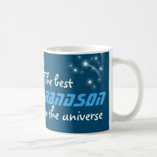 "Den bästa sonen i universum" blå mugg
