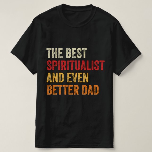 Den bästa spanjoren och till och med bättre Pappa T Shirt (Design framsida)