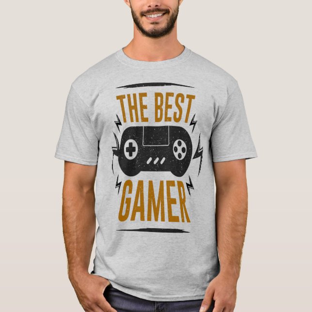 Den Bästa Speldesignen T Shirt (Framsida)