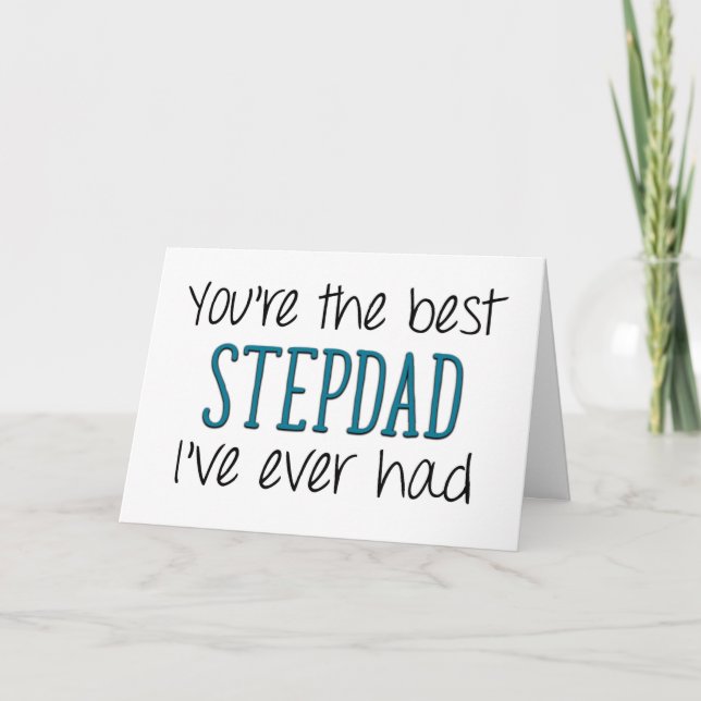 Den bästa Stepdad jag någonsin haft, Lilla Fars da Kort (Framsida)