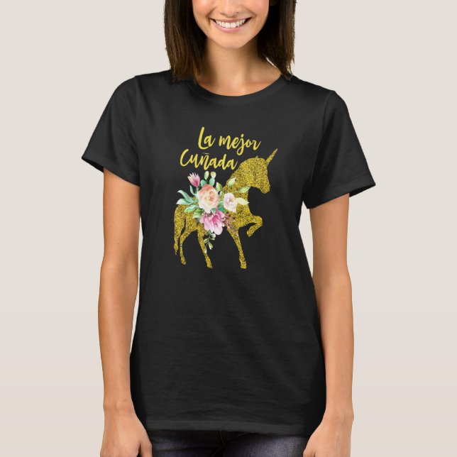Den Bästa Svägerskan Ko Mors Dag Present T Shirt (Framsida)
