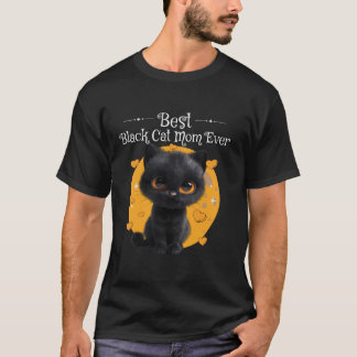 Den bästa svarta kattdagen Mamma någonsin, bästa s T Shirt