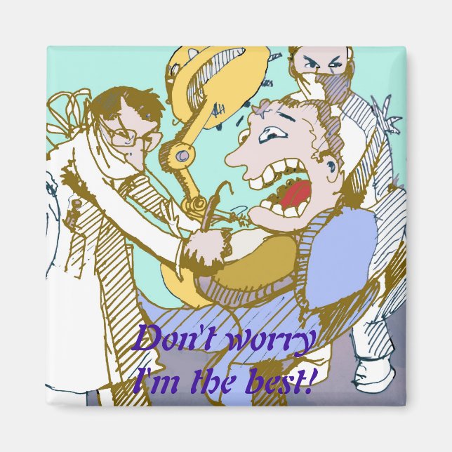 Den bästa tandläkaren Magnet (Framsidan)