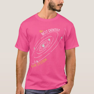 Den Bästa Tandläkaren Molar Tänder Tandvård DDS T Shirt