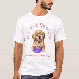 Den bästa terapin har Päls och fyra Ben T Shirt