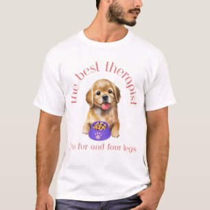 Den bästa terapin har Päls och fyra Ben T Shirt