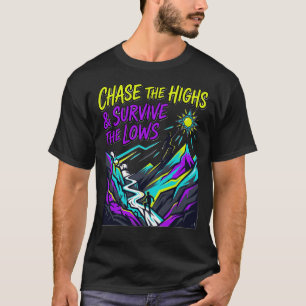 Den Bästa Utsikten T-shirt – Motiv Grafisk för Ber