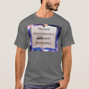 Den bästa visningen är den Avslutat One PhD Stud T Shirt