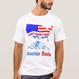 Den bayerska amerikanen rotar T-tröja Tee Shirt