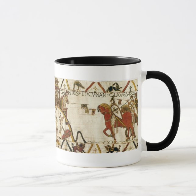 Den Bayeux Tapestrydroppen Mugg (Höger)