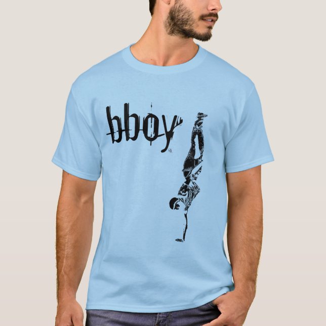 den bboy tshirten poserar vid Benz av L.V.C. Tee Shirt (Framsida)