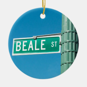 Den Beale gatan undertecknar Julgransprydnad Keramik