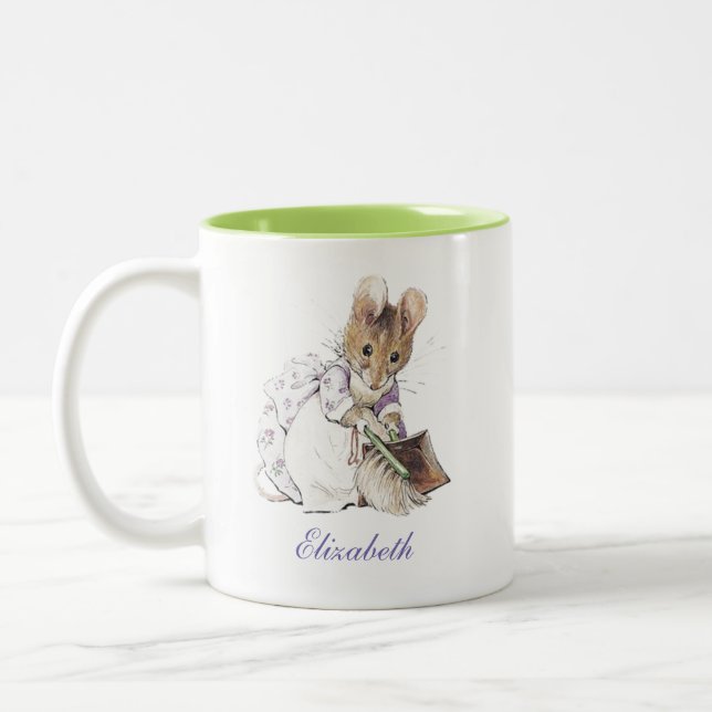 Den Beatrix potter täcker avbildar Två-Tonad Mugg (Vänster)