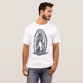 Den bedömde Mary skelettutslagsplatsen Tee Shirt