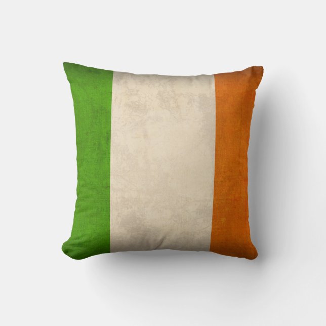 Den bedrövade Irland flagga kudder - irländare Kudde (Framsida)